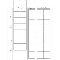 Лист до альбому Leuchtturm, OPTIMA для 5 компл. ЕUROмонет