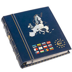 Альбом Leuchtturm, VISTA  для наборів євромонет (нові країни) з футляром, том 2