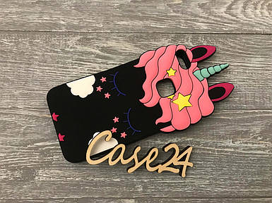 Гумовий 3D чохол для Huawei P9 Lite My little pony 