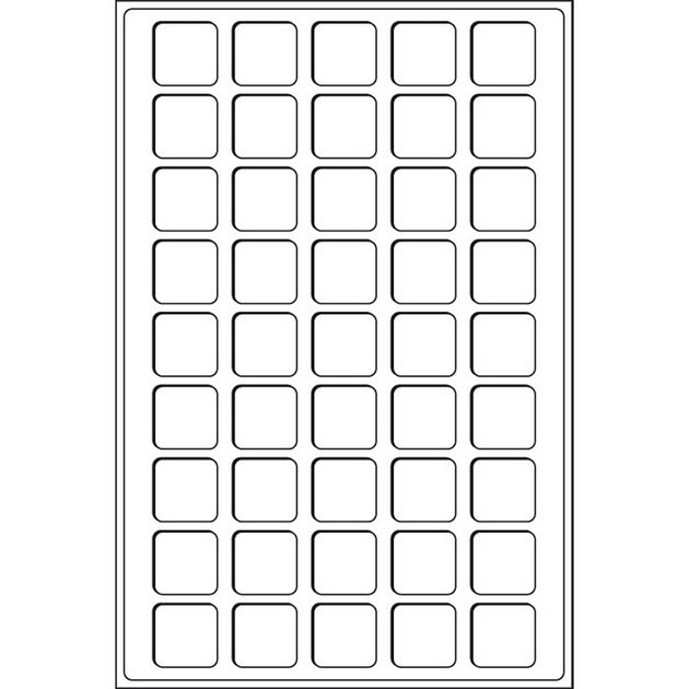 Лоток Leuchtturm для монет (комірка 31*31)