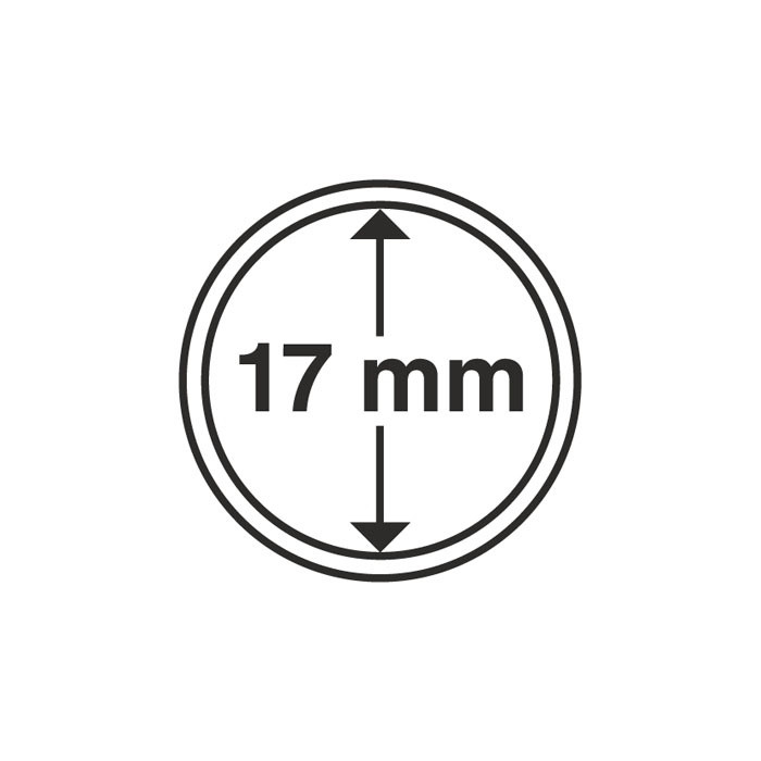 Капсула Leuchtturm для монеті 17 мм