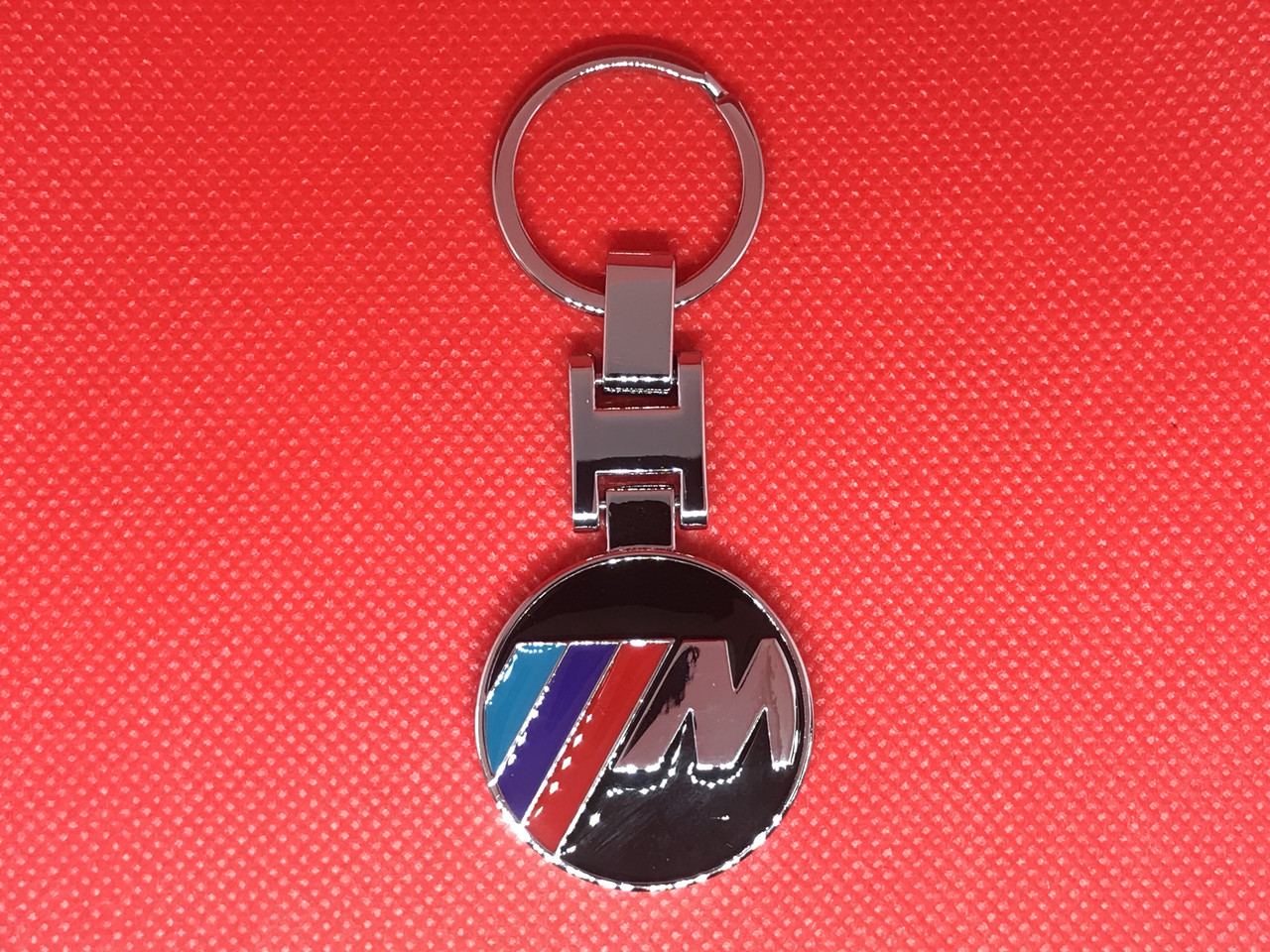 Брелок металевий для авто ключів BMW M (БМВ М)