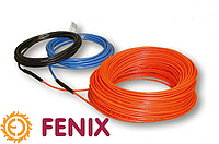 Нагревательный кабель FENIX ASL1P18 1100 Вт / 63,7 м (8,9 м2) однож в стяжку, теплый пол электрический Феникс