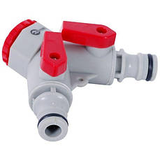 Розподільник 2-х канальний з регулюванням кожного каналу 1/2" Intertool GE-2003