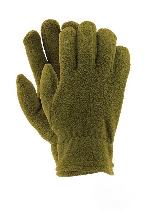 Флісові рукавички зимові - Польща (REIS) олива