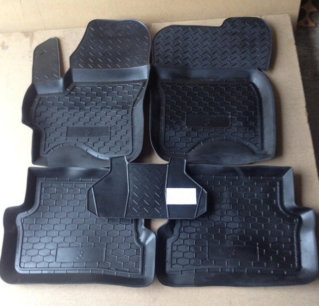 Килимки в салон Mazda 3 2002-2009 (5 шт) каучук ТЕП, фото 1