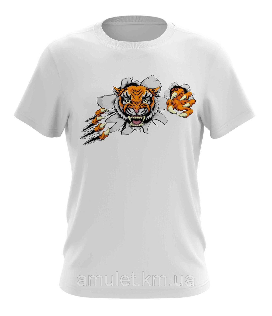Стильна чоловіча футболка "Тигр"