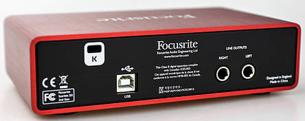 Аудіоінтерфейс Focusrite Scarlett 2i2 3Gen, фото 3