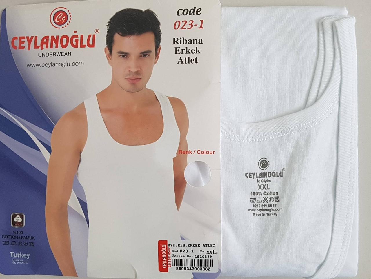 Майка чоловіча натуральна тканина (46-60), фото 1