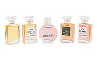Подарочный набор Chanel 5 в 1 (мини парфюмы на масляной основе 7,5мл * 5шт)