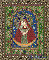 Схема для вышивки бисером "Икона "Образ Пресвятой Богородицы Остробрамская"