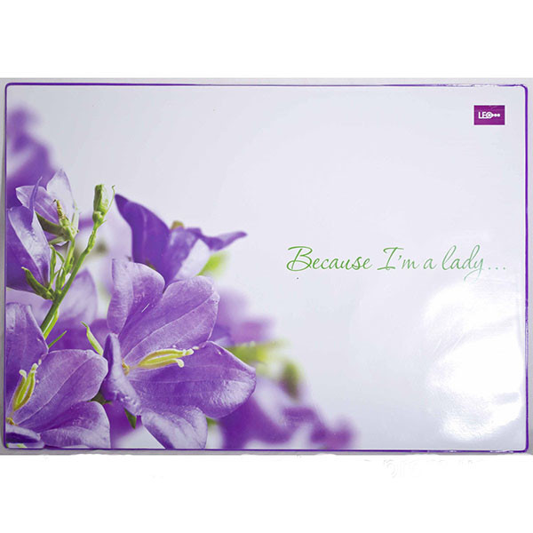 Підкладка настільна 50*35 см, "Because i am a lady" Leo L5824