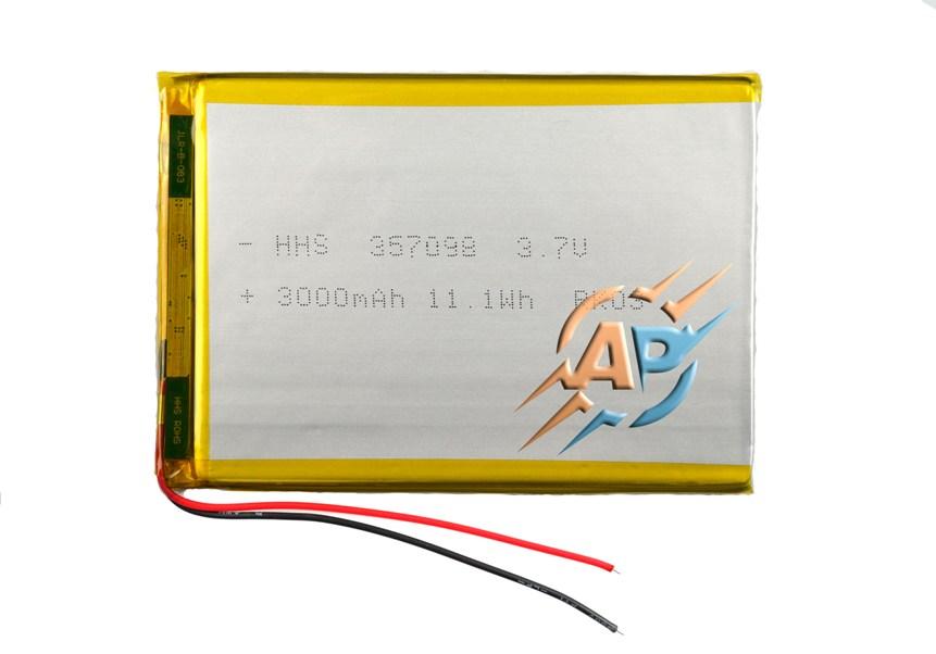 Акумулятор 3000mAh 3.7 v 357098 для планшетів Nomi C07000, Nomi C07005, Nomi C07008, Nomi Polo C07007.