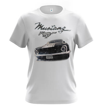 Чоловіча молодіжна футболка "Mustang", фото 2