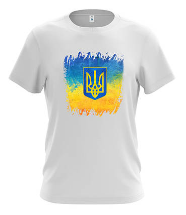 Чоловіча молодіжна футболка "Герб, Україна", фото 2