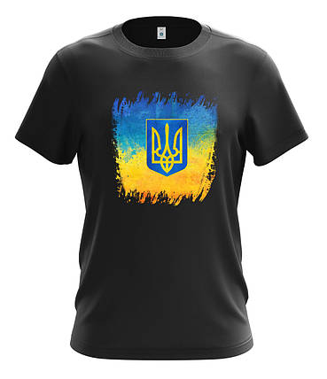 Чоловіча молодіжна футболка "Герб, Україна", фото 2