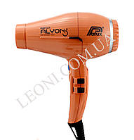 Профессиональный фен для волос 2250 w Parlux Alyon оранжевого цвета