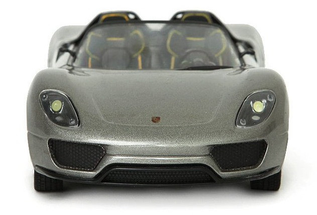 Машинка р/у 1:24 Meizhi лиценз. Porsche 918 металлическая (серый) - фото 4 - id-p824947860