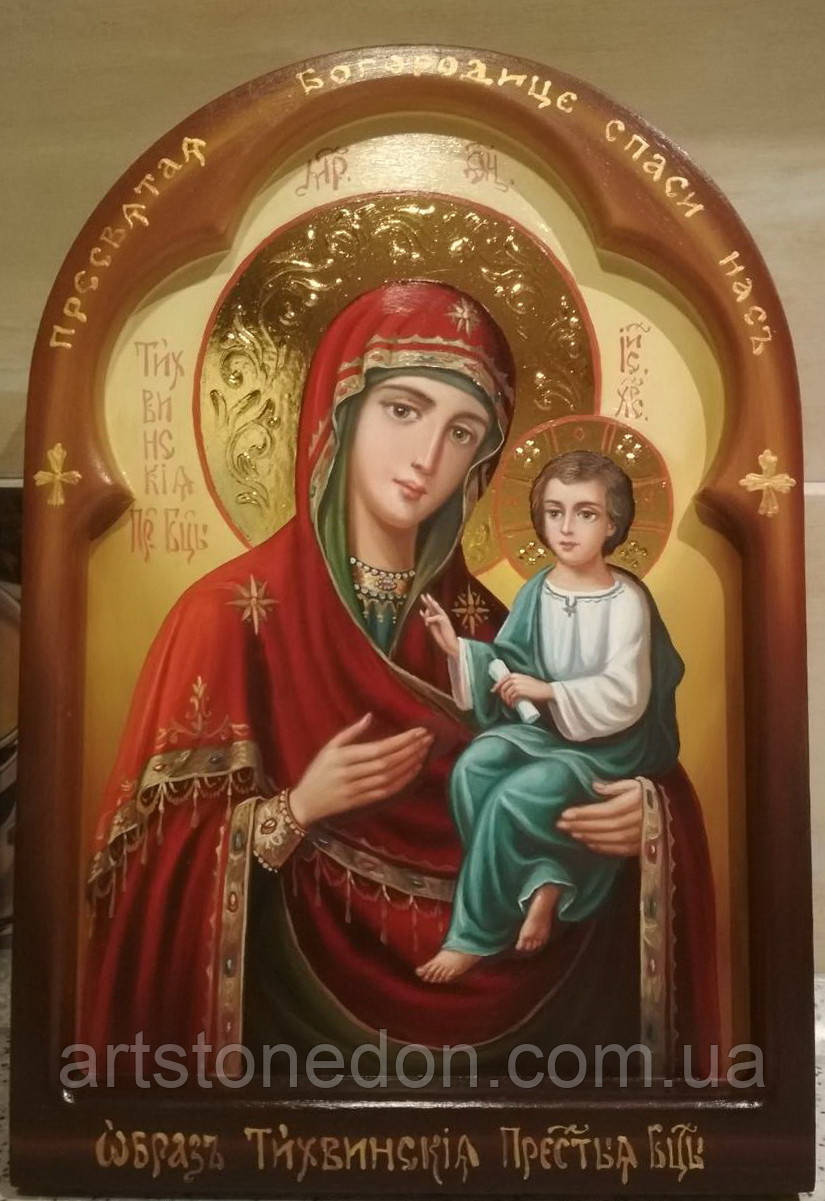 Тіхвінська ікона Божої Матері писана