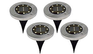 Садовий світильник на сонячних батареях, 8 світлодіодів