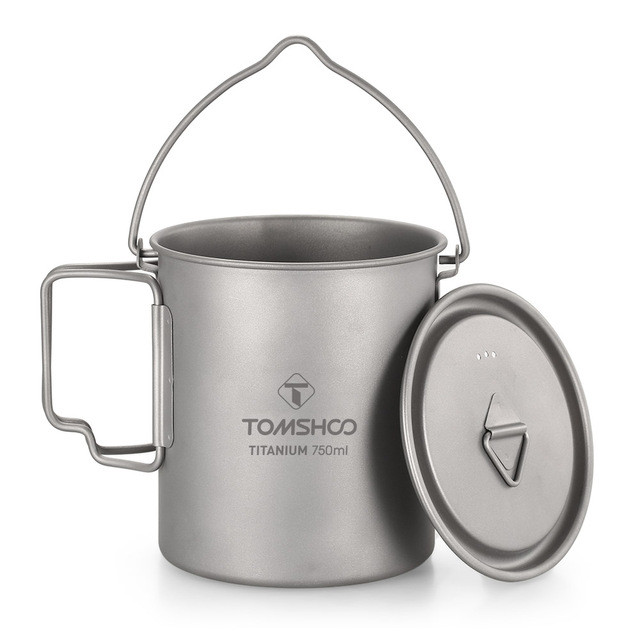 Титановий казанок TOMSHOO 750 мл