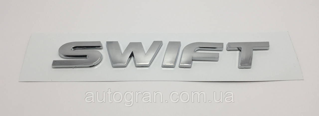 Емблема напис багажника Suzuki Swift, фото 1