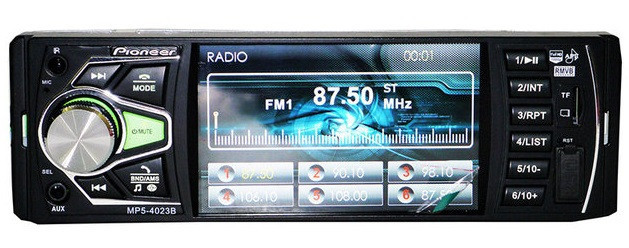 Автомагнітола 4023CRB Bluetooth магнітола без диска з відео мп5