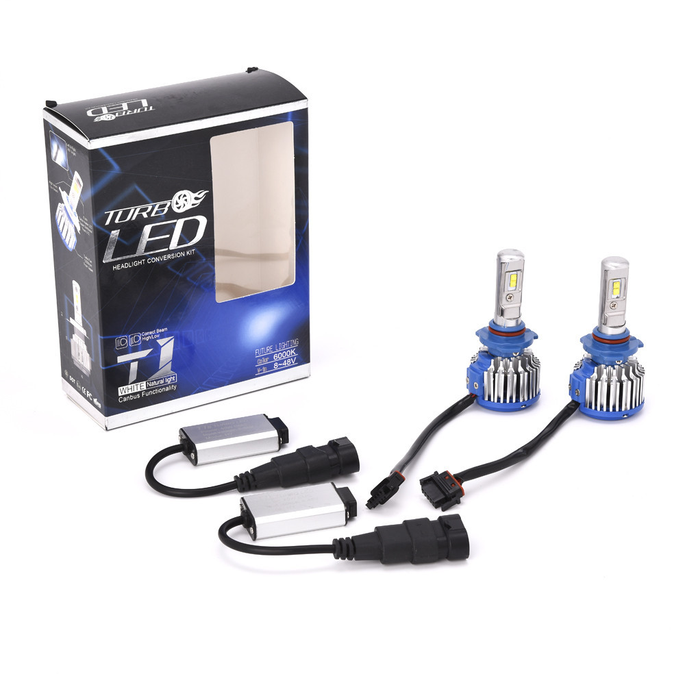Комплект LED ламп TurboLed T1 H1 6000 K 50W