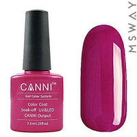 CANNI Гель-лак для нігтів 7.3ml Тон 120 фіолетово- малиновий