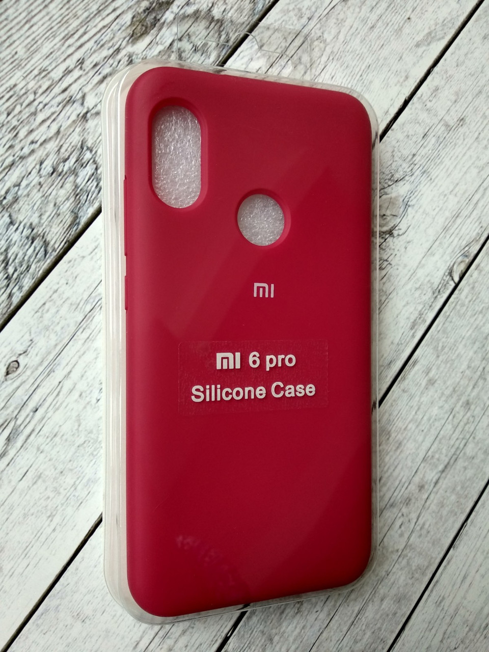 Чехол для телефону Xiaomi Redmi Note 6/6Pro Silicone Original FULL №2 rose red (4you)
