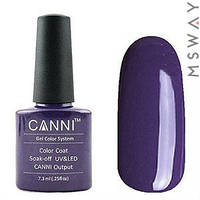 CANNI Гель-лак для нігтів 7.3ml Тон 125 полуночно фіолетовий