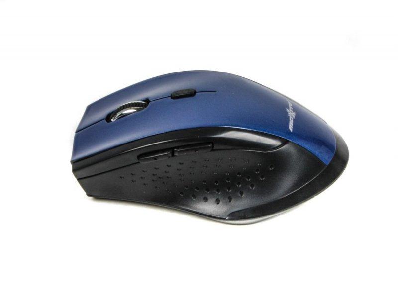 Миша бездротова Maxxter Mr-311-B, USB, синя