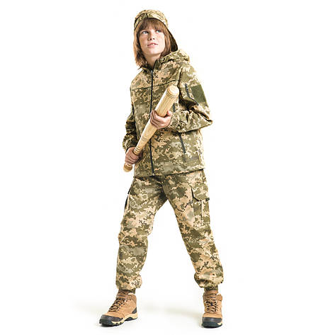Дитячий камуфляжний костюм ARMY KIDS Скаут камуфляж Піксель, фото 1