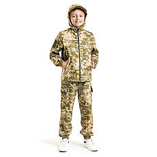 Дитячий камуфляжний костюм ARMY KIDS Скаут камуфляж Піксель, фото 3