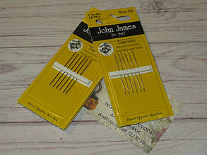 Голки для вишивки John James №24