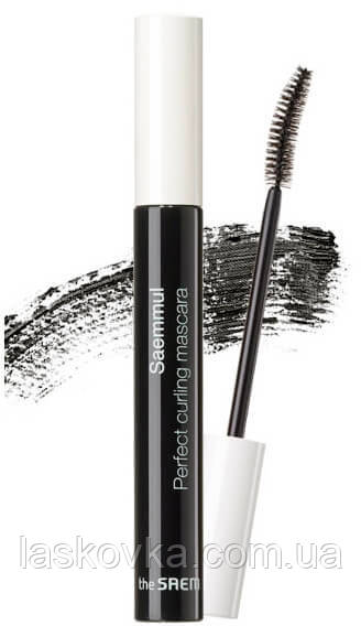 Туш для вій, що підкручує The Saem Saemmul Perfect Curling Mascara