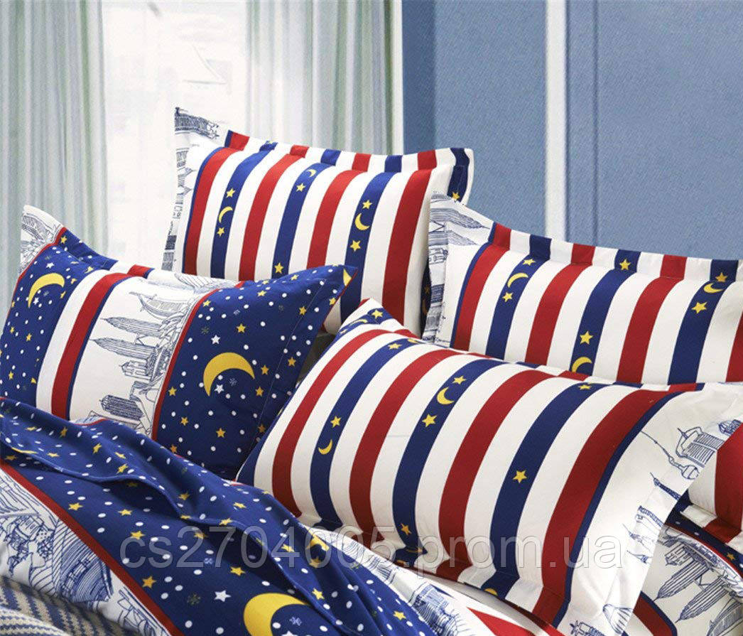 Комплект постельного белья Дубай с простынью на резинке (полуторный) Berni - фото 1 - id-p825487658