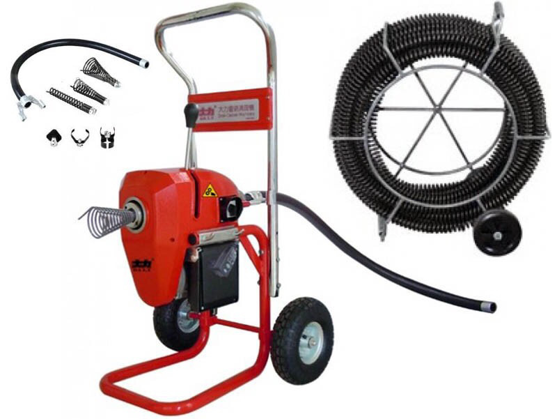 Професійна машина для прочищення труб і каналів Dali D-200-1A, фото 1