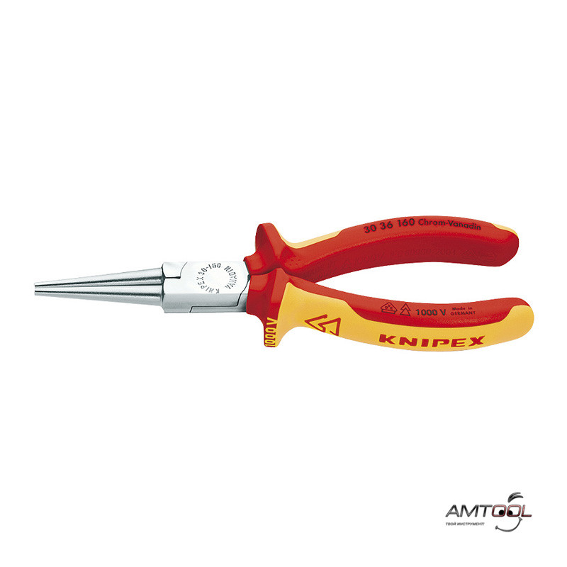 Довгогубці VDE 160 мм — Knipex 30 36 160, фото 1