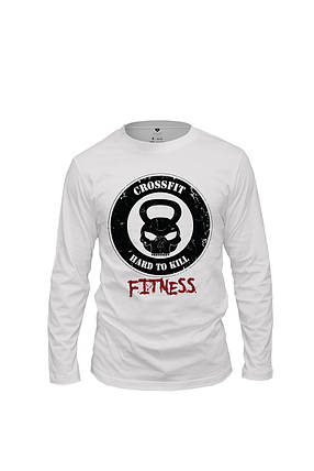 Лонгслів футболка спортивна чоловіча "Fitness", фото 2