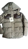 Куртка на синтепоні на флисовой підбивці для хлопчиків, розміри 10 років, Nature, арт. 3529