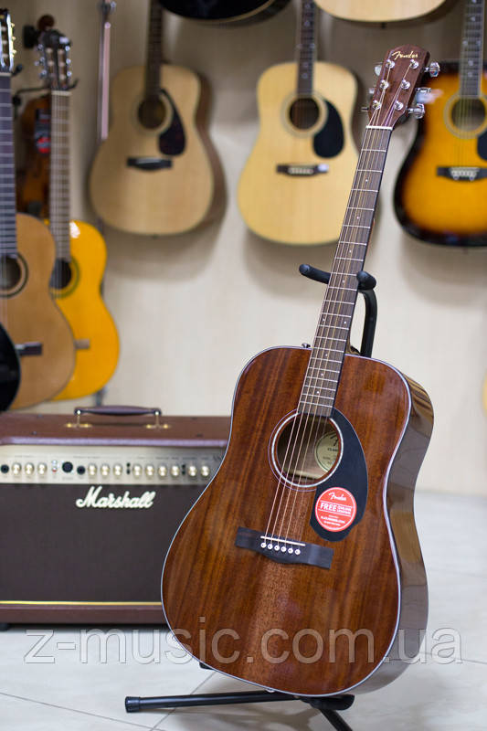 Гітара акустична FENDER CD-60S ALL MAHOGANY NATURAL WN, фото 1