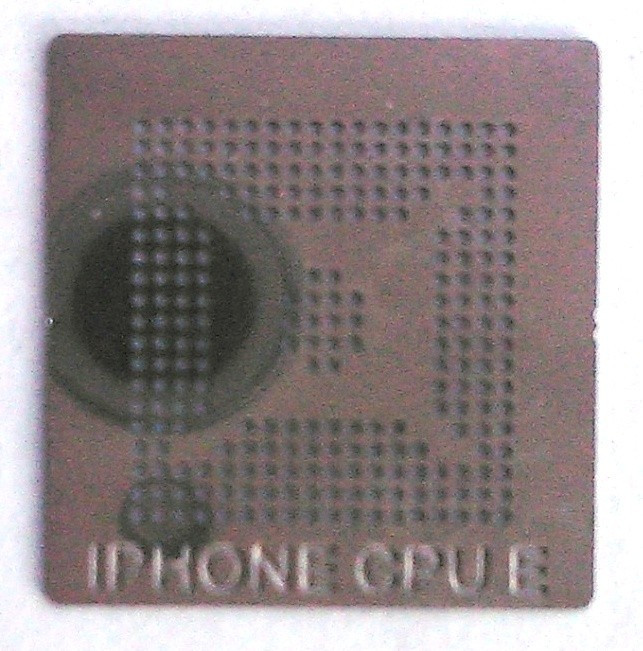 BGA трафарет iPhone CPU E