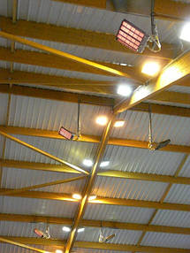 Отопление теннисных крытых кортов энергосберегающим и эффективным отоплением SBM.