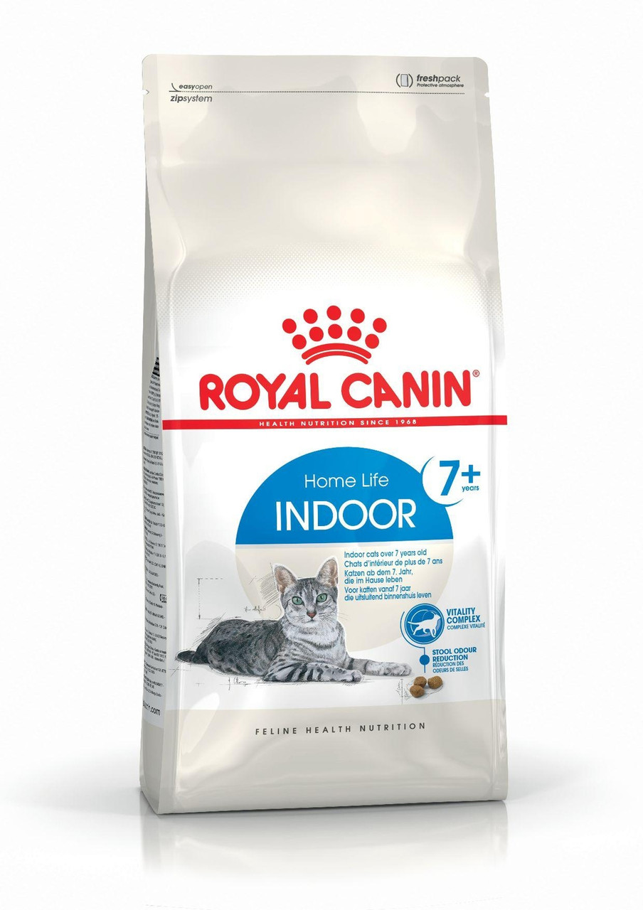Сухий корм Royal Canin (Роял Канін) Indoor +7 для домашніх кішок старше 7 років, 400 г