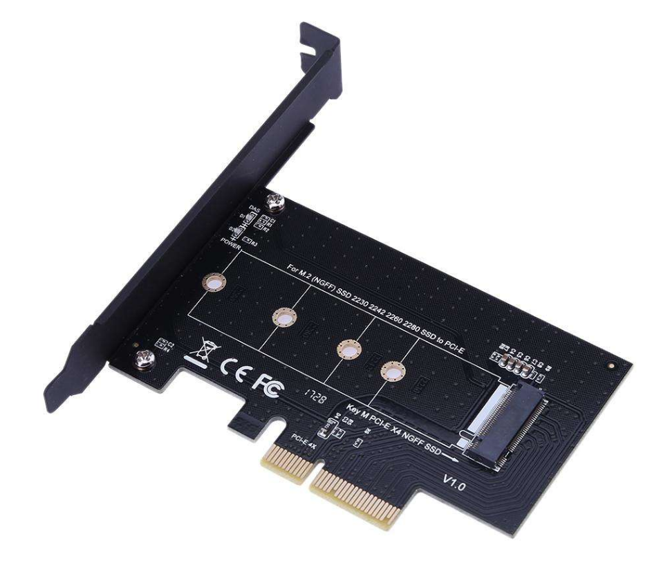 Перехідник pci x4 -M2 NGFF NVME SSD