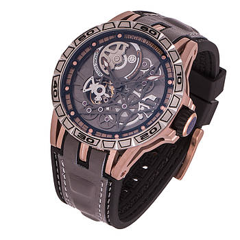 Roger Dubuis Excalibur Pirelli Golden Gray механічні годинники ААА класу