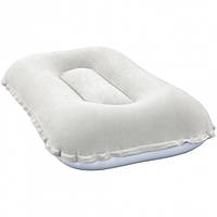 Надувна подушка Bestway 67121 W (Білий) (42х26х10 см)
