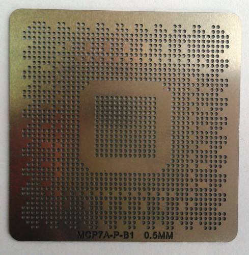 BGA трафарет MCP7A-P-B1 0,5 mm