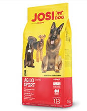 Сухий корм JosiDog Agilo Sport 26/16 (ЙозиДог Аджило Спорт) для собак спортсменів, 18 кг